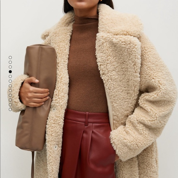 Mango oversized faux coat bloggers fav - Picture 7 of 13